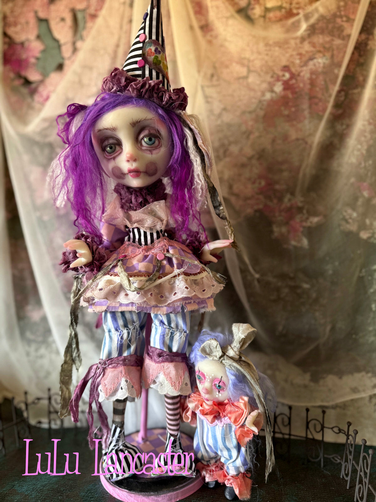 Calliope Poupee the Clown Original LuLu Lancaster Art Doll