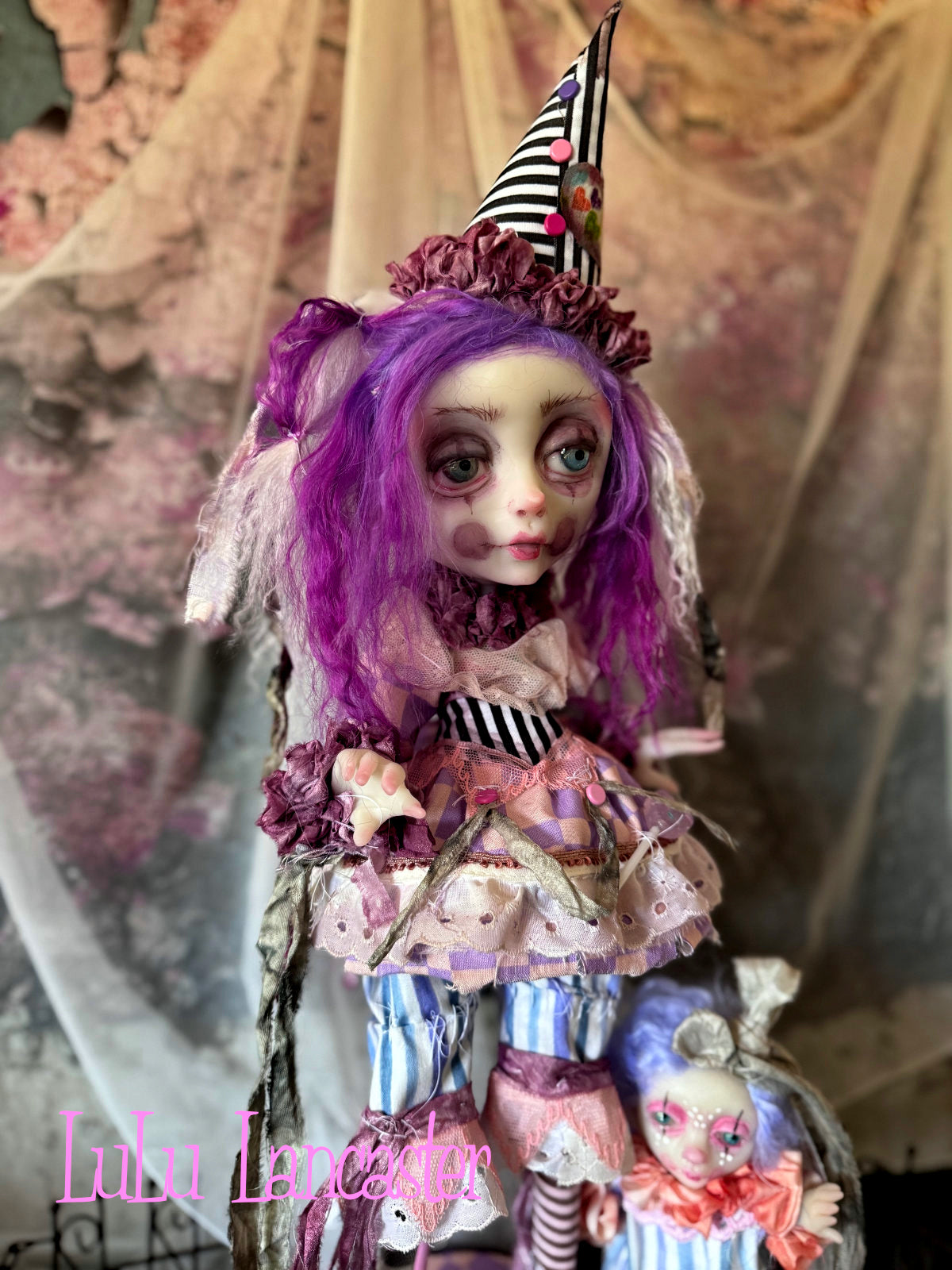 Calliope Poupee the Clown Original LuLu Lancaster Art Doll