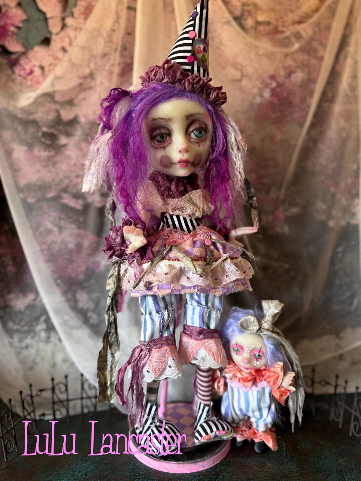 Calliope Poupee the Clown Original LuLu Lancaster Art Doll