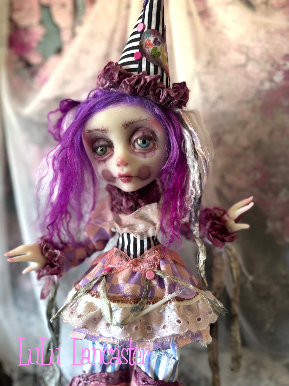 Calliope Poupee the Clown Original LuLu Lancaster Art Doll