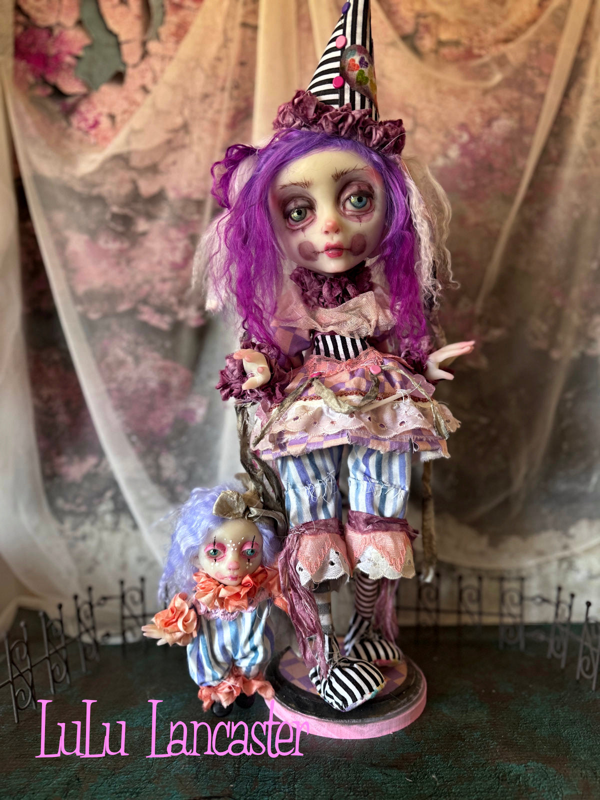 Calliope Poupee the Clown Original LuLu Lancaster Art Doll