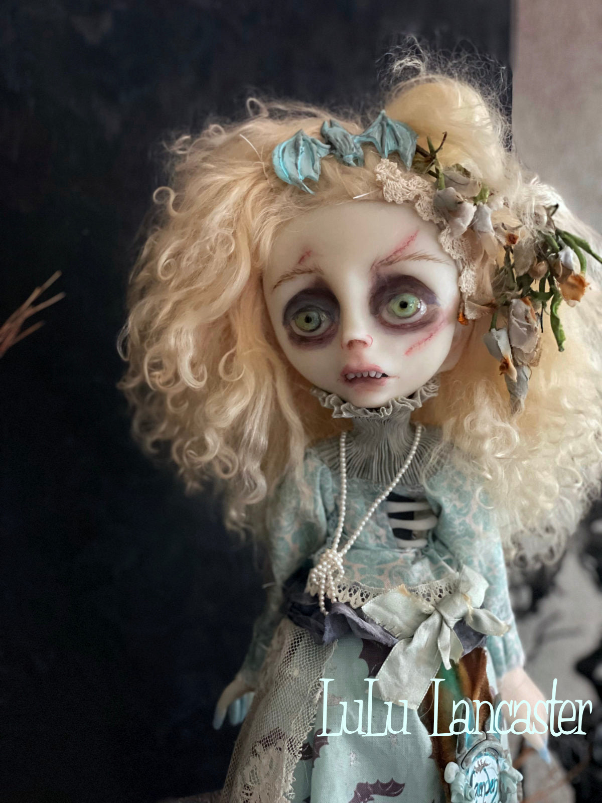 Camden the Corpse Original LuLu Lancaster Halloween Art Doll