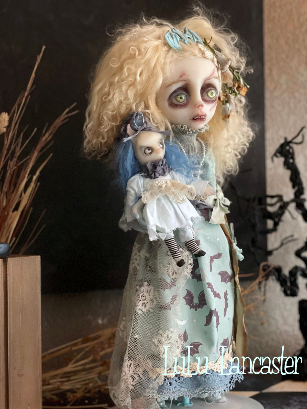 Camden the Corpse Original LuLu Lancaster Halloween Art Doll