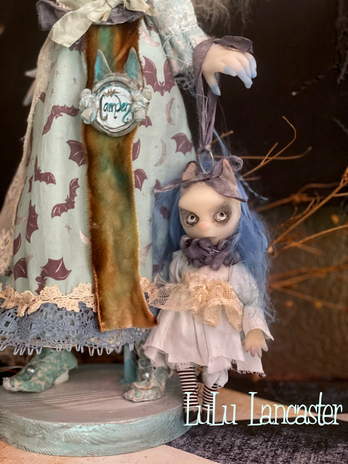 Camden the Corpse Original LuLu Lancaster Halloween Art Doll