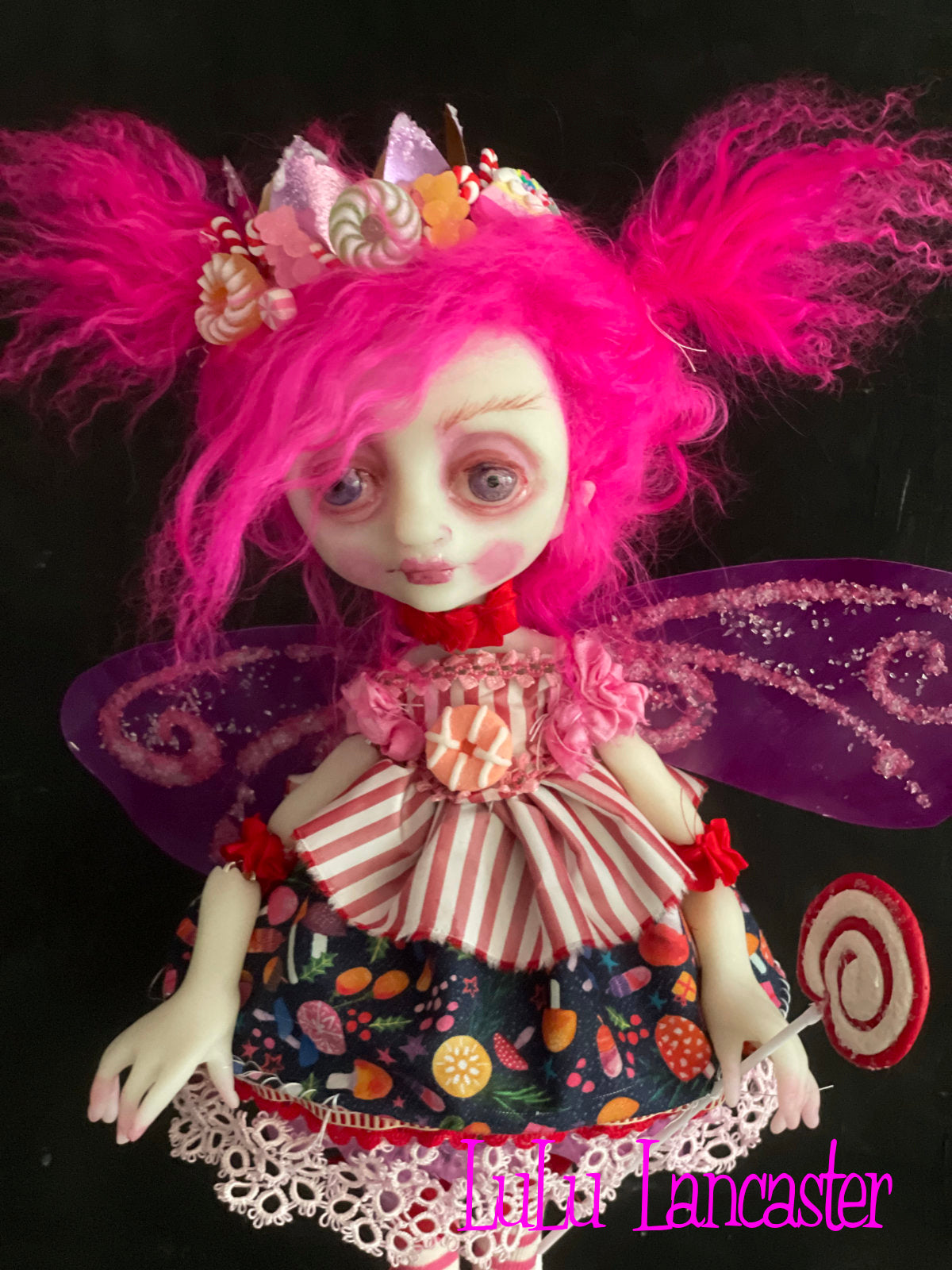 CandyLand Fairy LuLu's Holiday Original LuLu Lancaster Art Doll