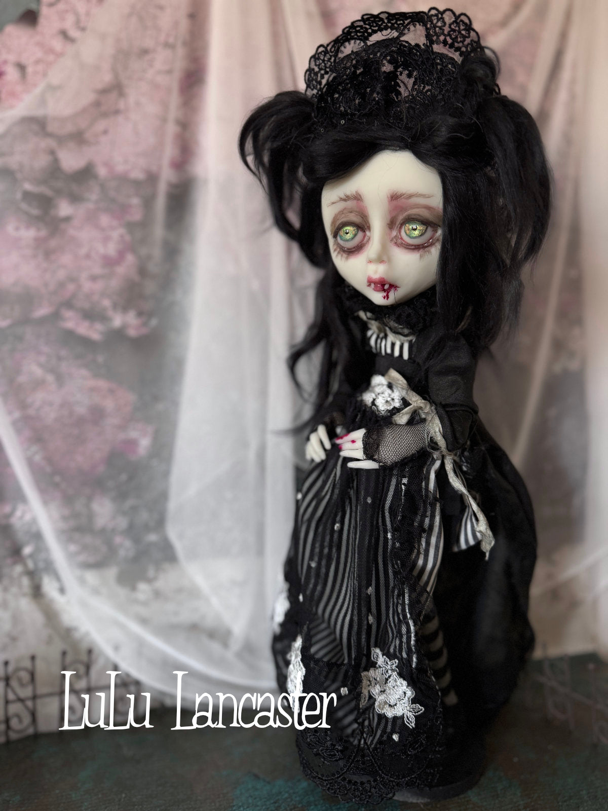 Carlotta Goth Vampire Original LuLu Lancaster Art Doll
