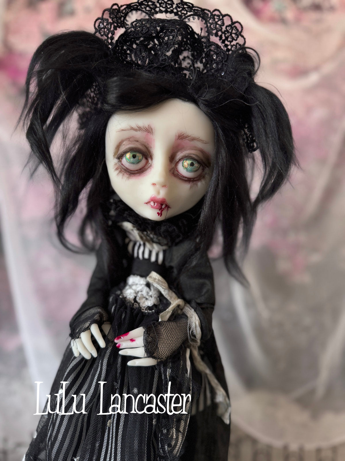 Carlotta Goth Vampire Original LuLu Lancaster Art Doll