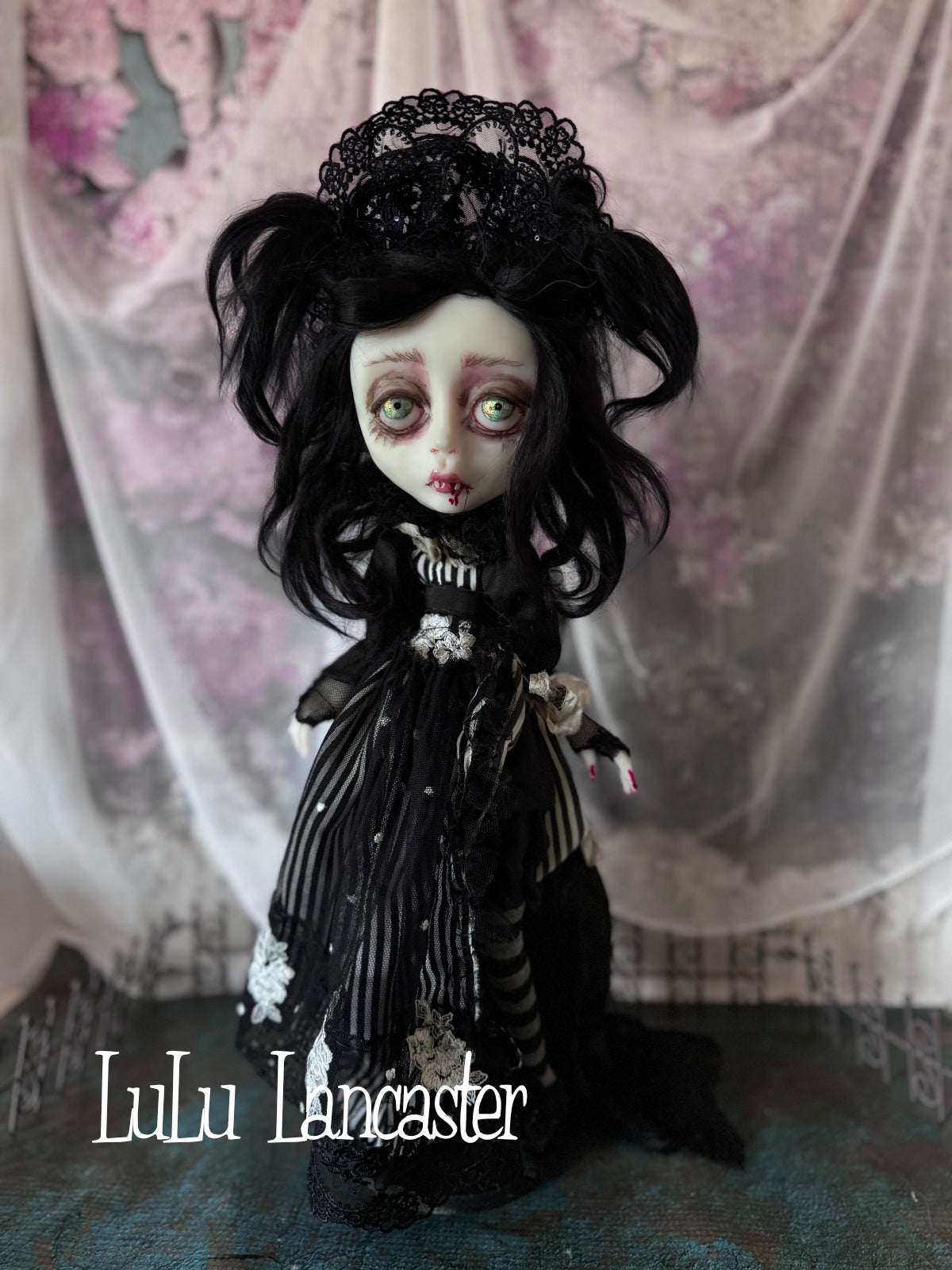 Carlotta Goth Vampire Original LuLu Lancaster Art Doll