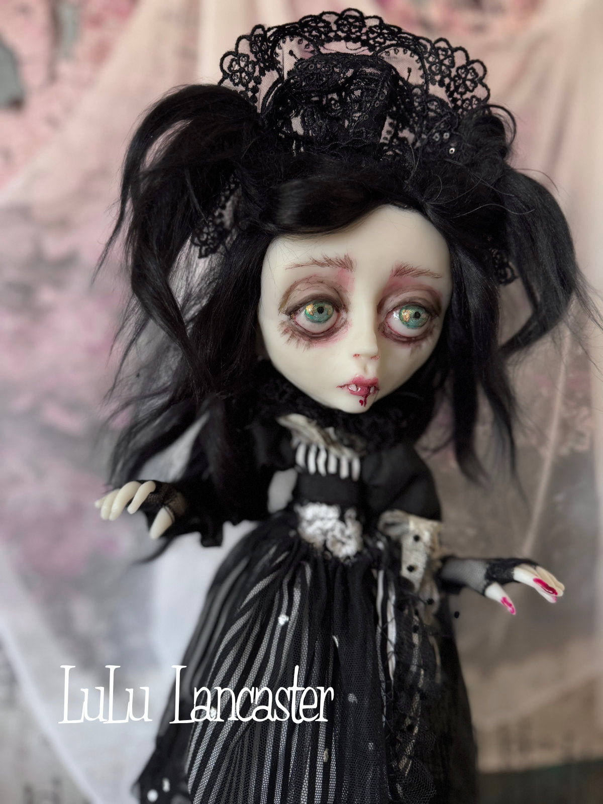 Carlotta Goth Vampire Original LuLu Lancaster Art Doll