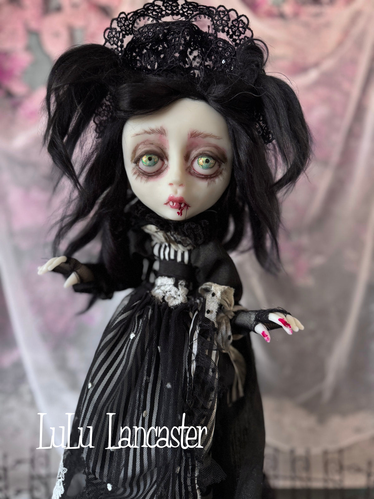 Carlotta Goth Vampire Original LuLu Lancaster Art Doll