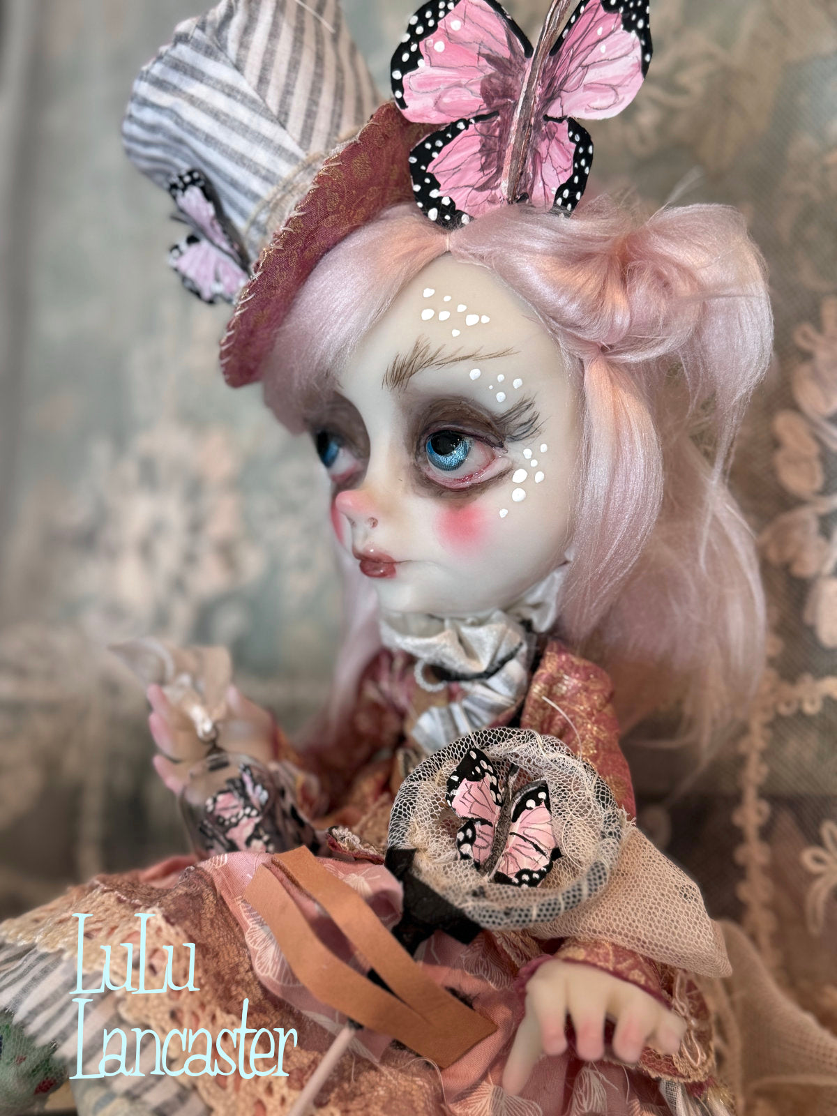 Coralynn the Butterfly catcher Original LuLu Lancaster Art Doll