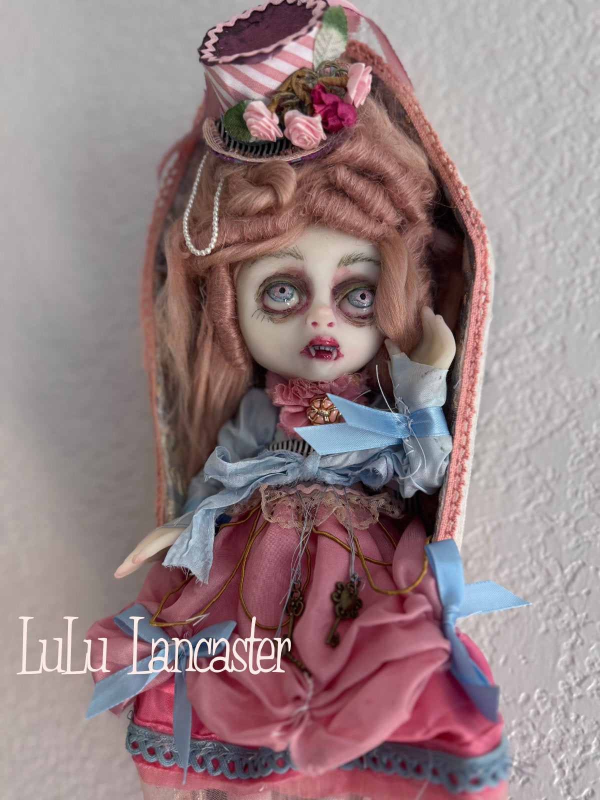 Cupcake the Rococo Vampire Mini Original LuLu Lancaster Art Doll