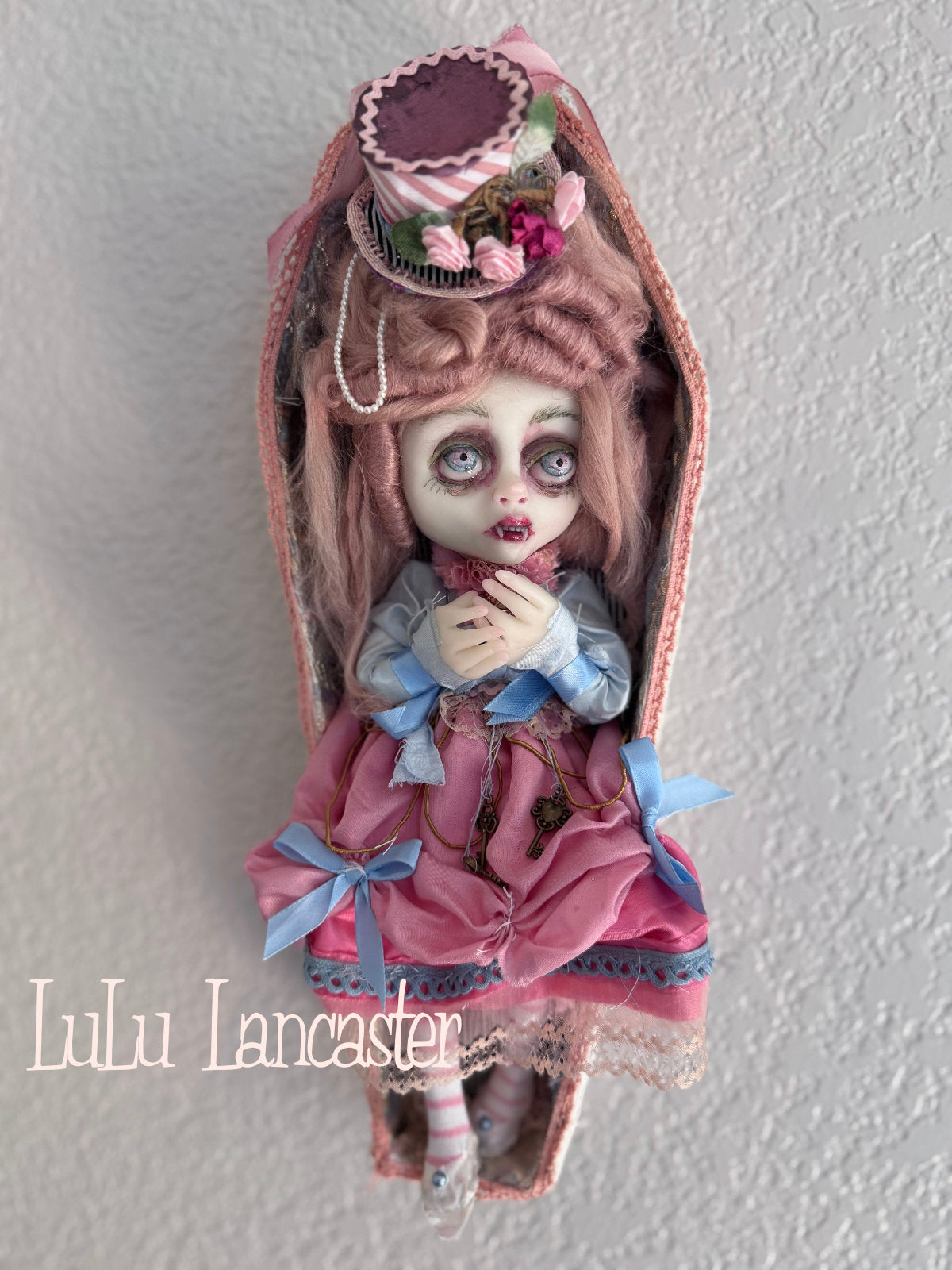 Cupcake the Rococo Vampire Mini Original LuLu Lancaster Art Doll
