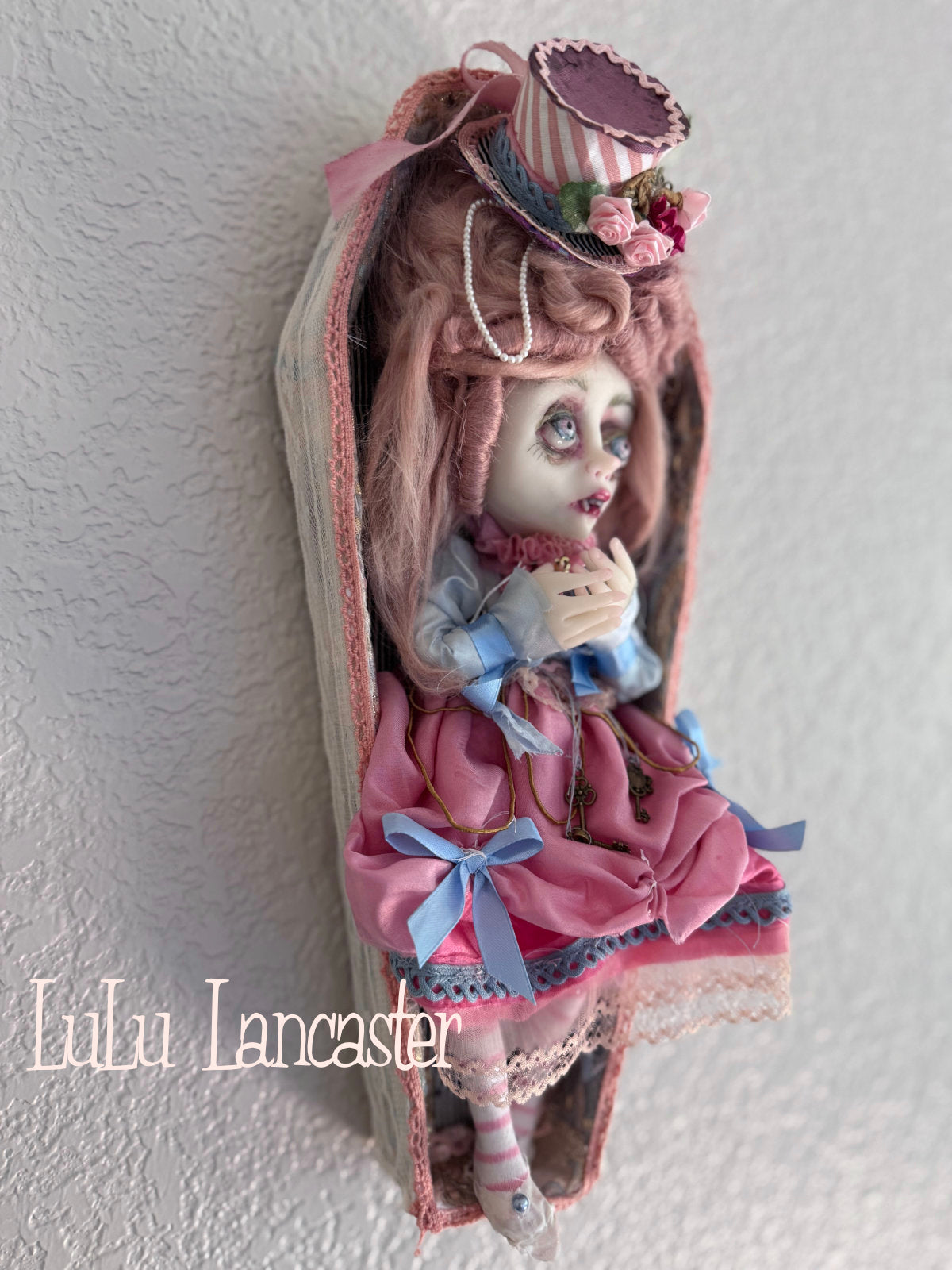 Cupcake the Rococo Vampire Mini Original LuLu Lancaster Art Doll