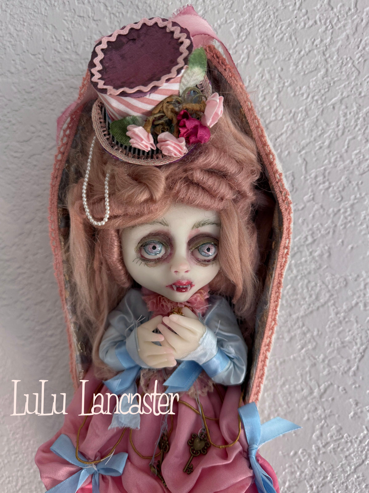 Cupcake the Rococo Vampire Mini Original LuLu Lancaster Art Doll