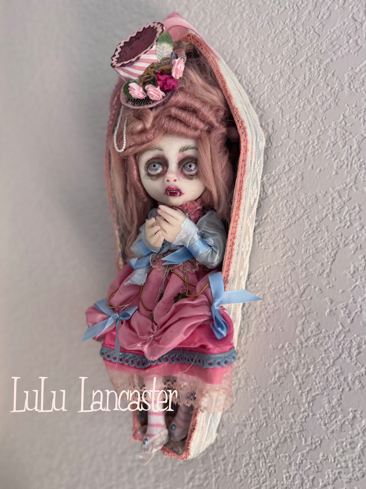 Cupcake the Rococo Vampire Mini Original LuLu Lancaster Art Doll