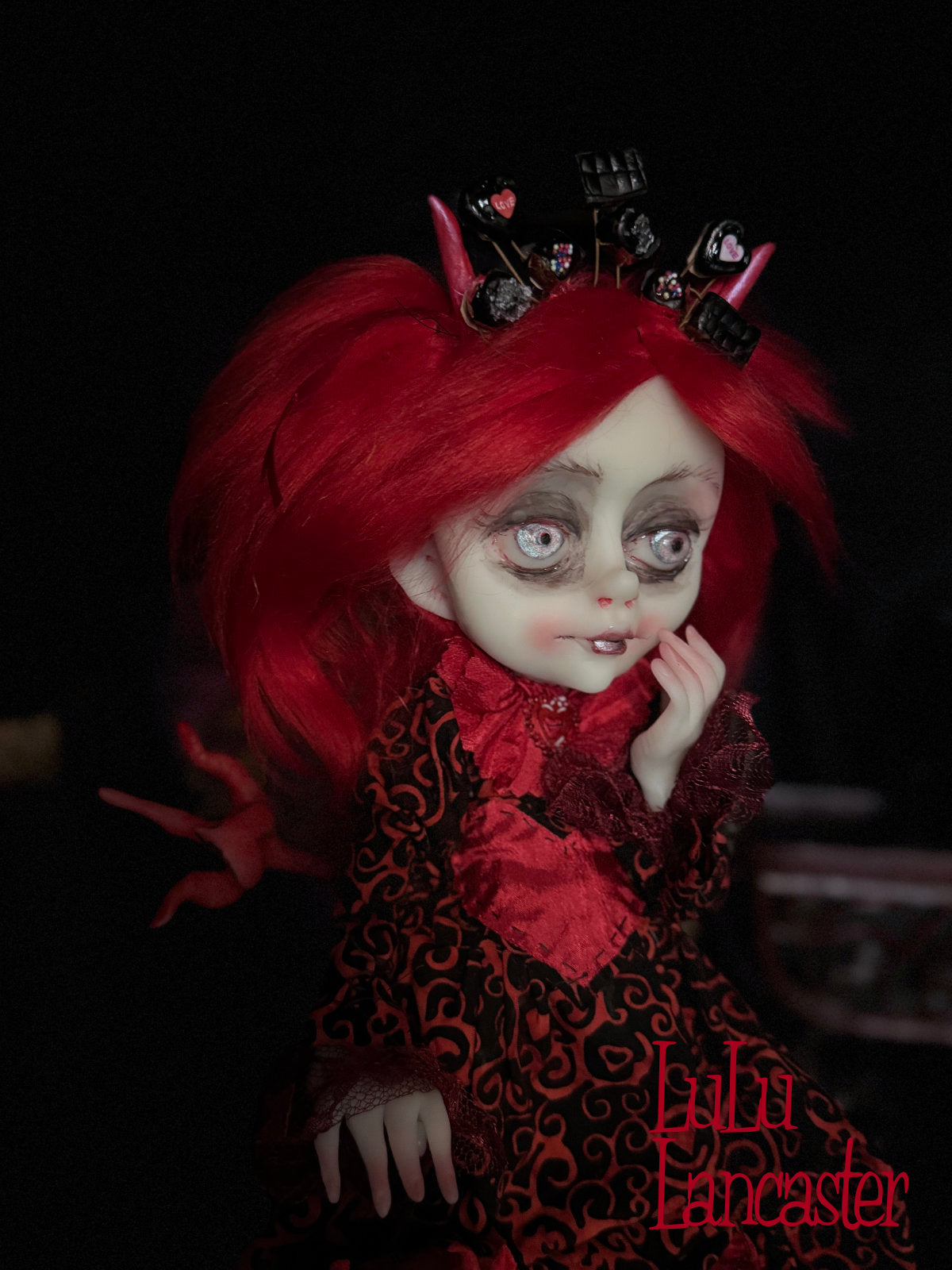 Decadence the Devil Valloween Original LuLu Lancaster Art Doll