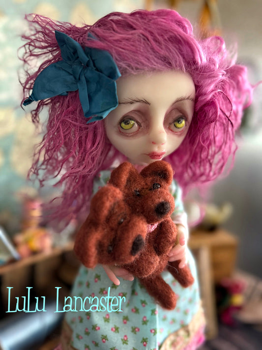 Deidre Darling Sad spring Goth Original LuLu Lancaster Art Doll