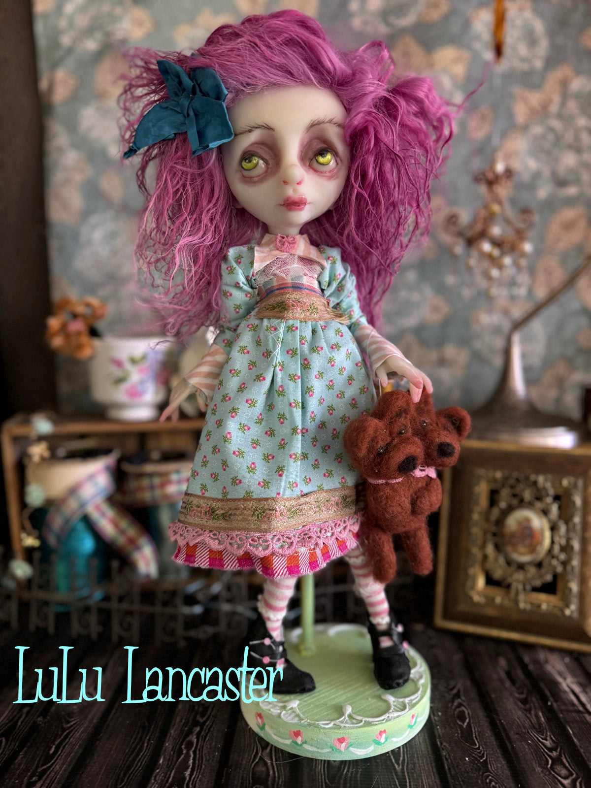 Deidre Darling Sad spring Goth Original LuLu Lancaster Art Doll