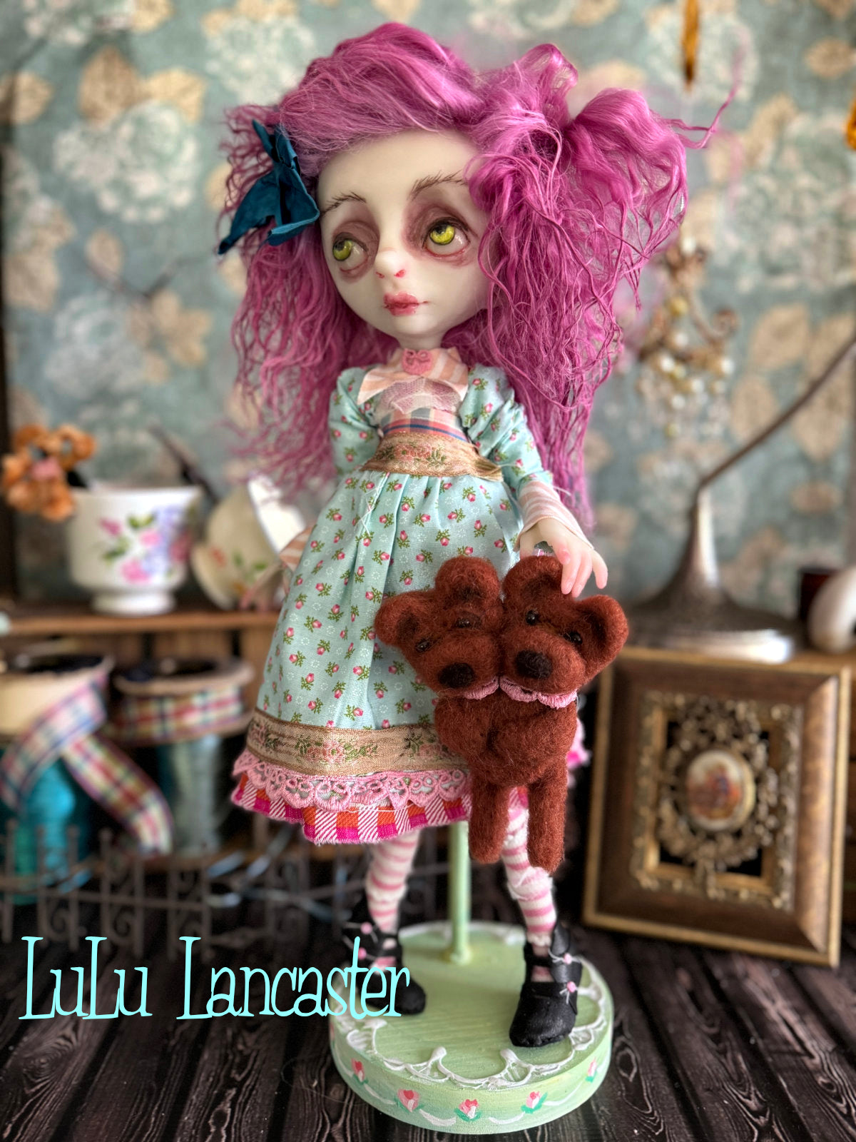 Deidre Darling Sad spring Goth Original LuLu Lancaster Art Doll