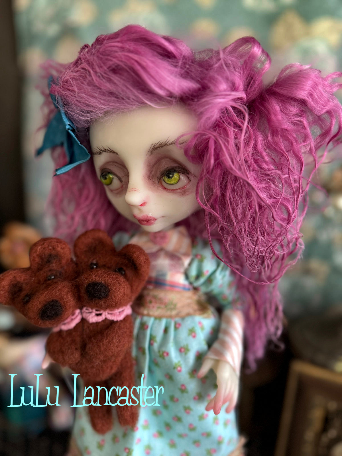 Deidre Darling Sad spring Goth Original LuLu Lancaster Art Doll