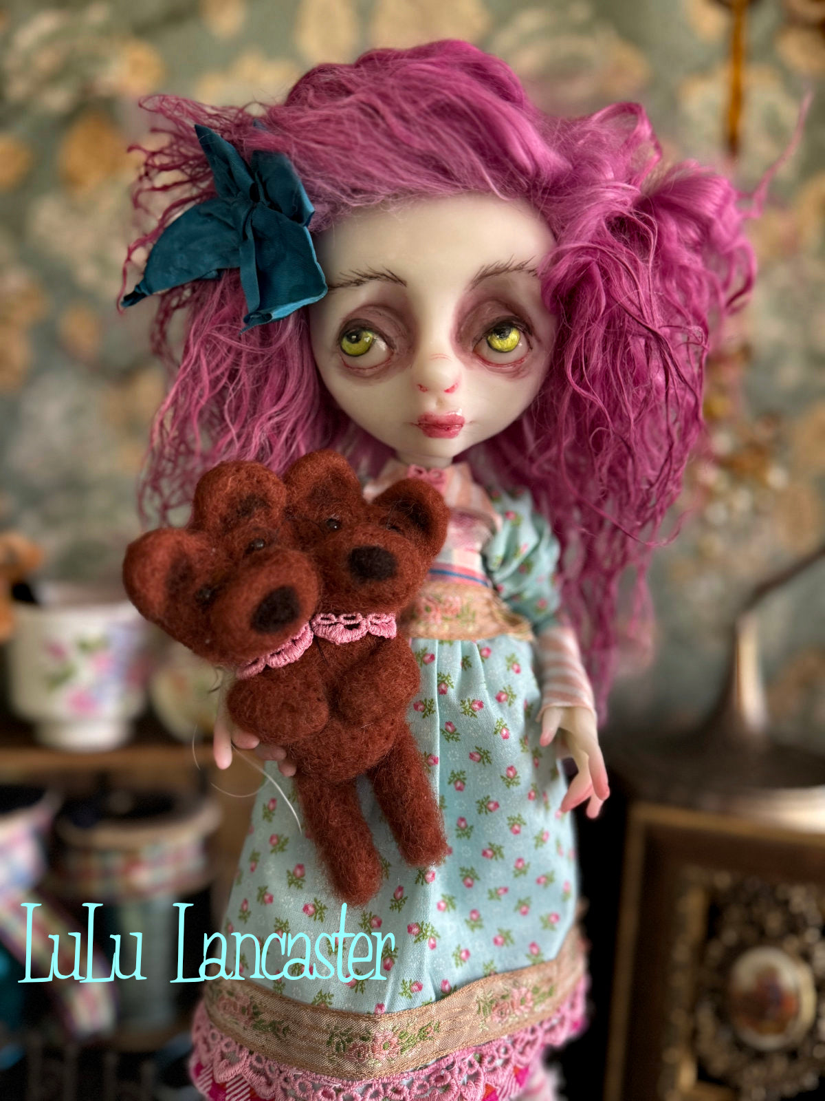 Deidre Darling Sad spring Goth Original LuLu Lancaster Art Doll