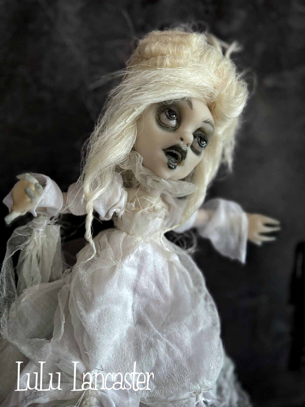 Delphine the Floating Rococo Ghost Original LuLu Lancaster Art Doll