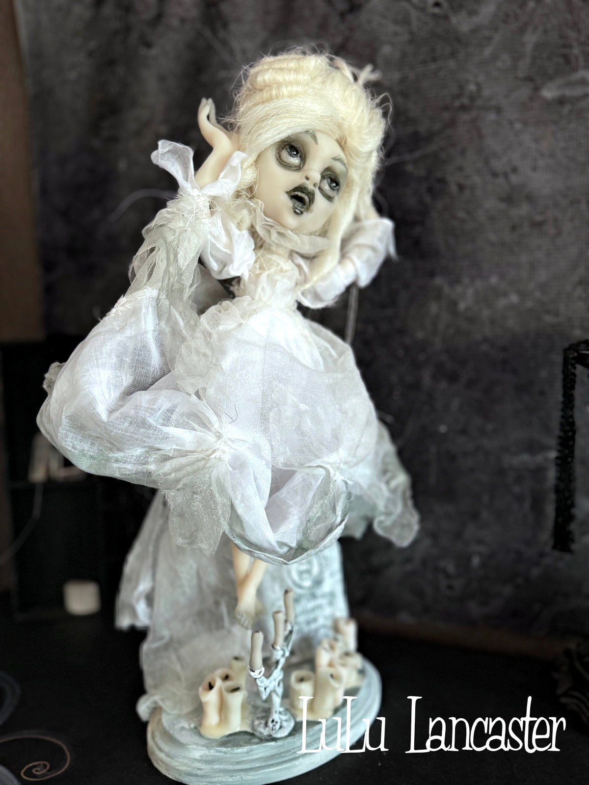 Delphine the Floating Rococo Ghost Original LuLu Lancaster Art Doll