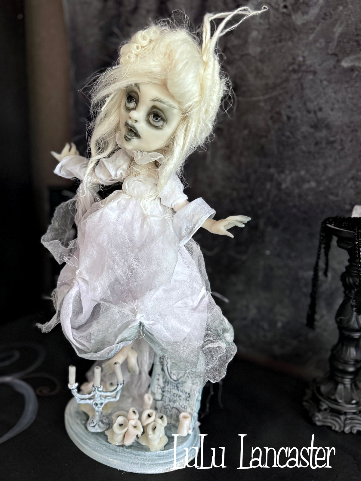 Delphine the Floating Rococo Ghost Original LuLu Lancaster Art Doll