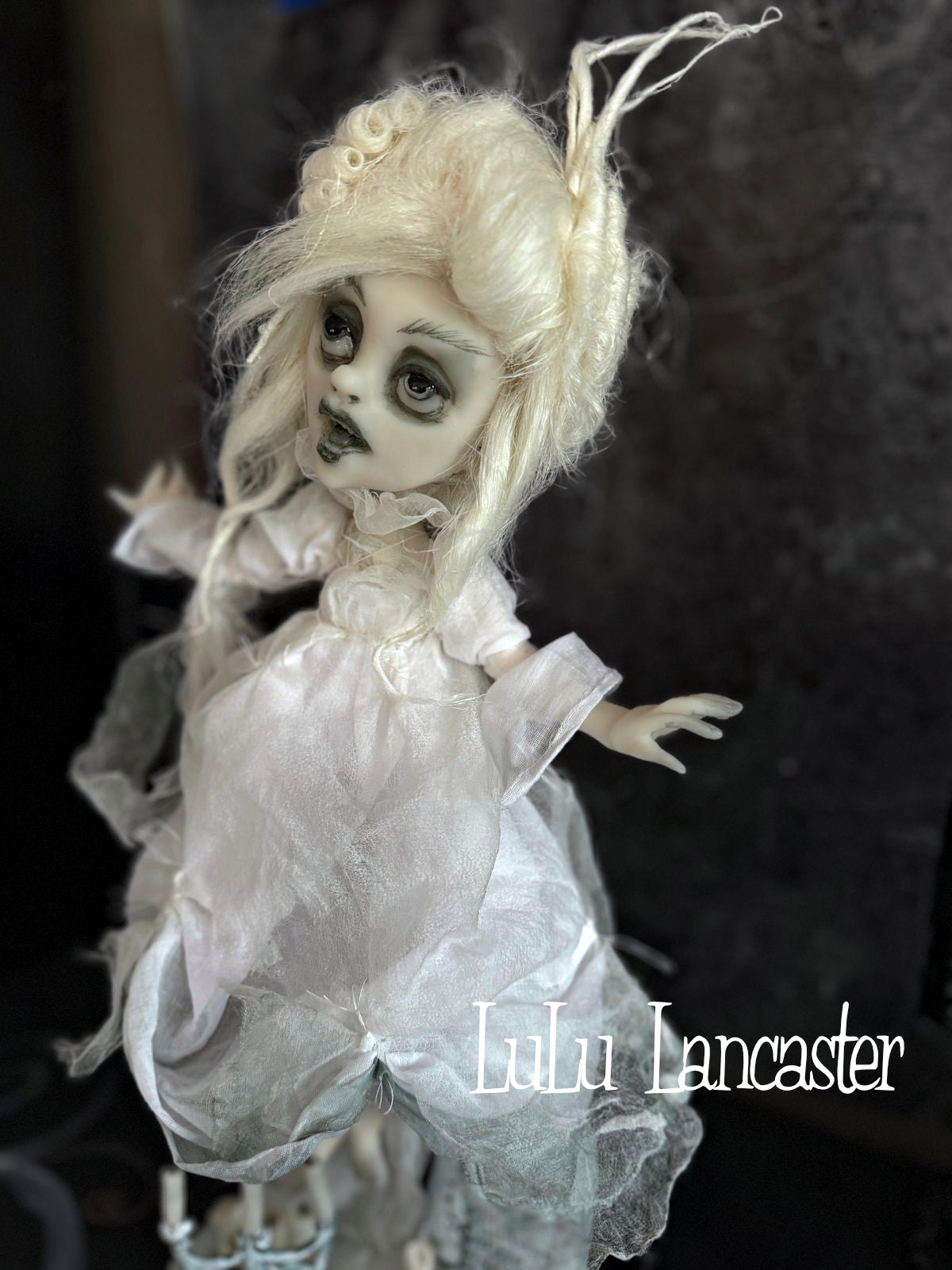 Delphine the Floating Rococo Ghost Original LuLu Lancaster Art Doll