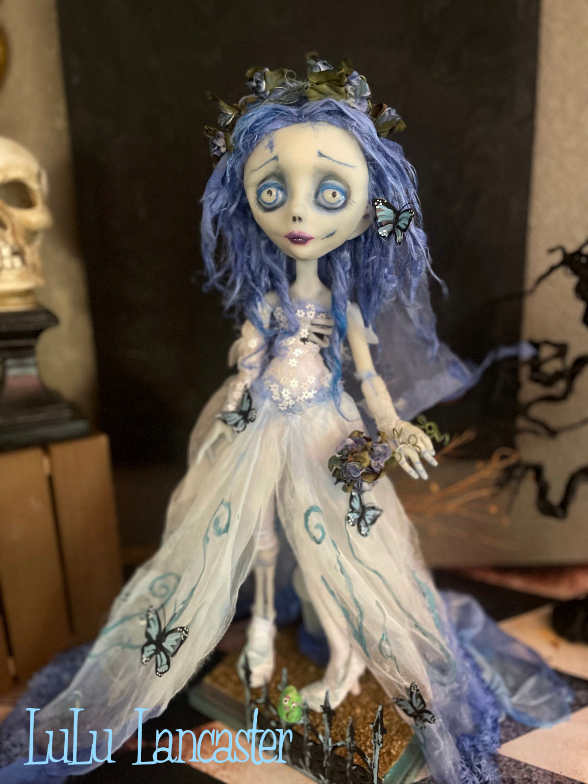 Emily The Bride Original LuLu Lancaster Halloween Art Doll