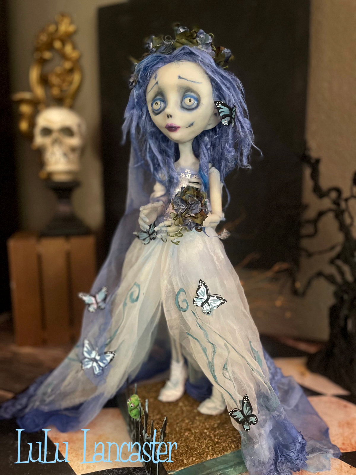 Emily The Bride Original LuLu Lancaster Halloween Art Doll