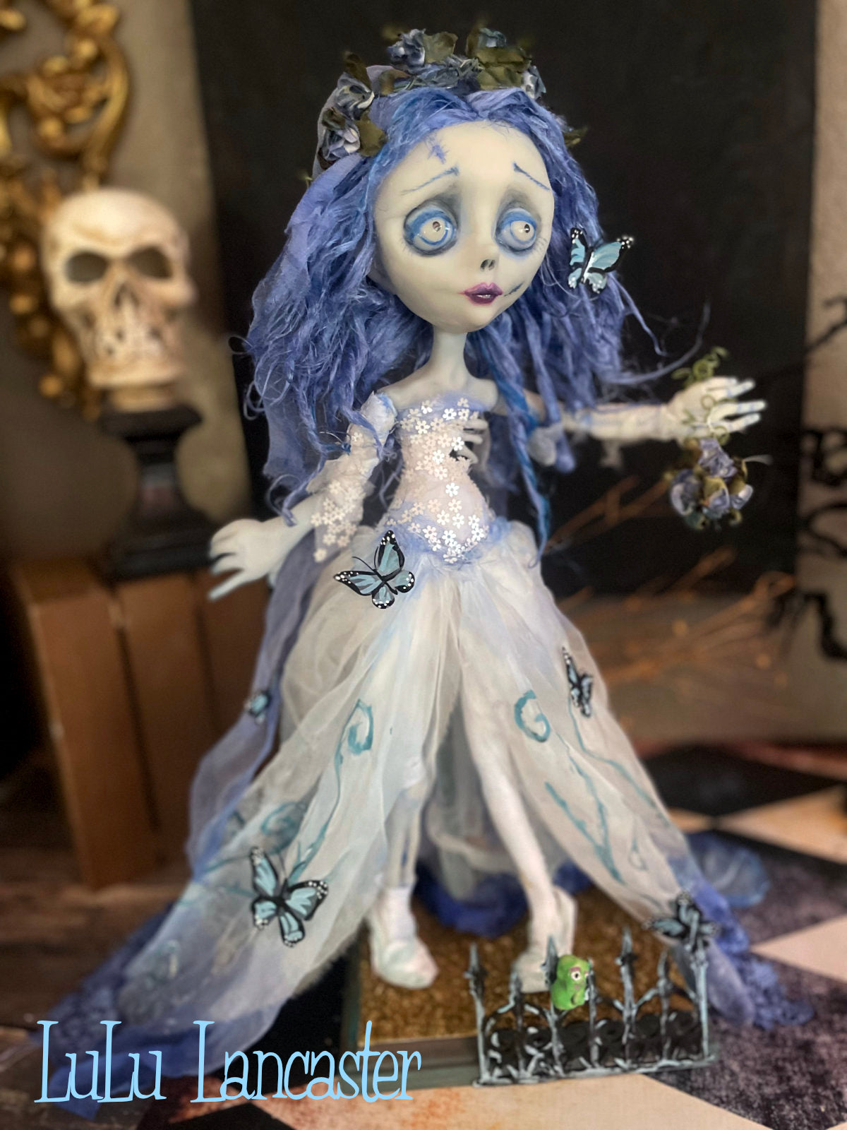 Emily The Bride Original LuLu Lancaster Halloween Art Doll