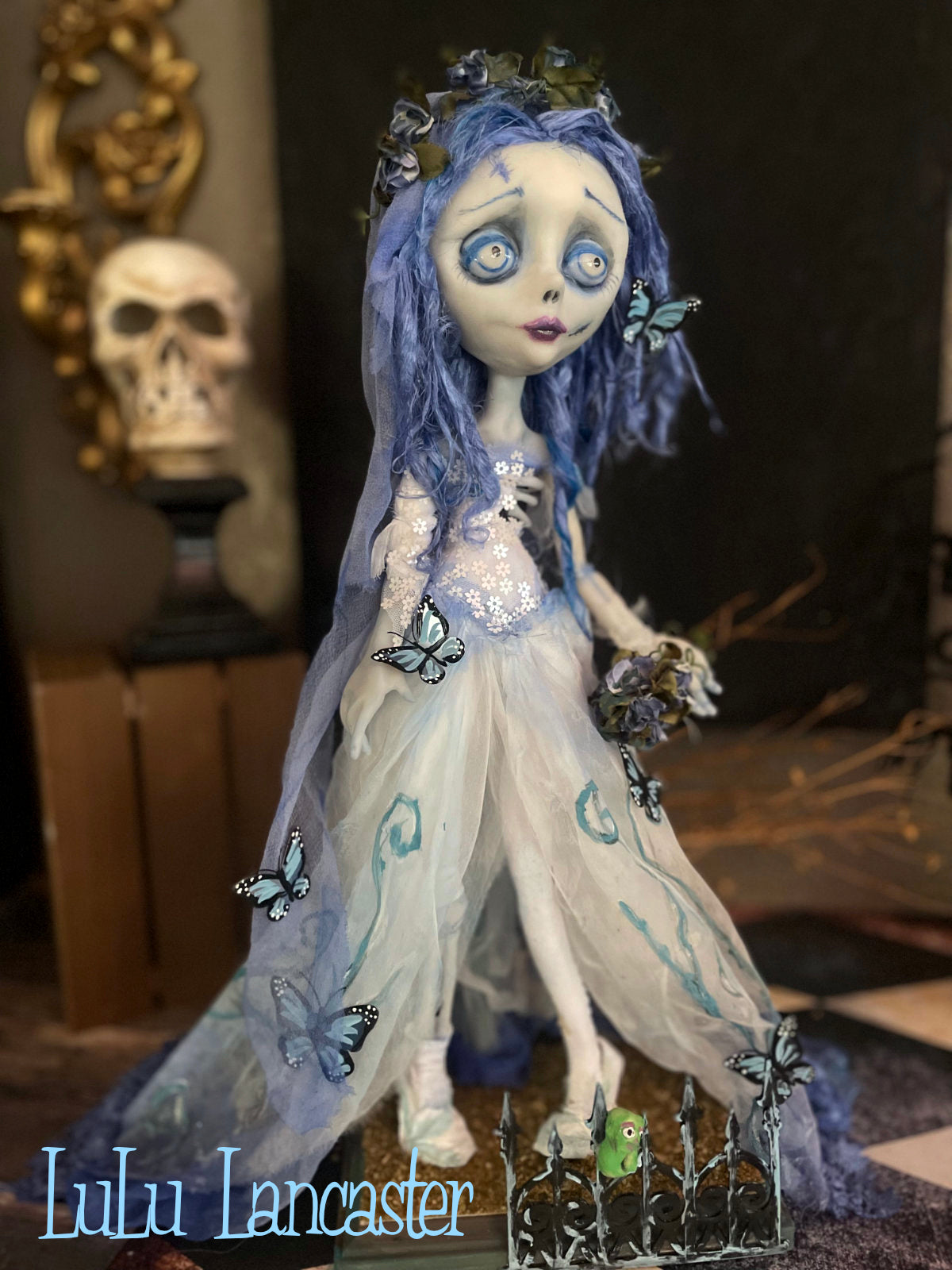 Emily The Bride Original LuLu Lancaster Halloween Art Doll
