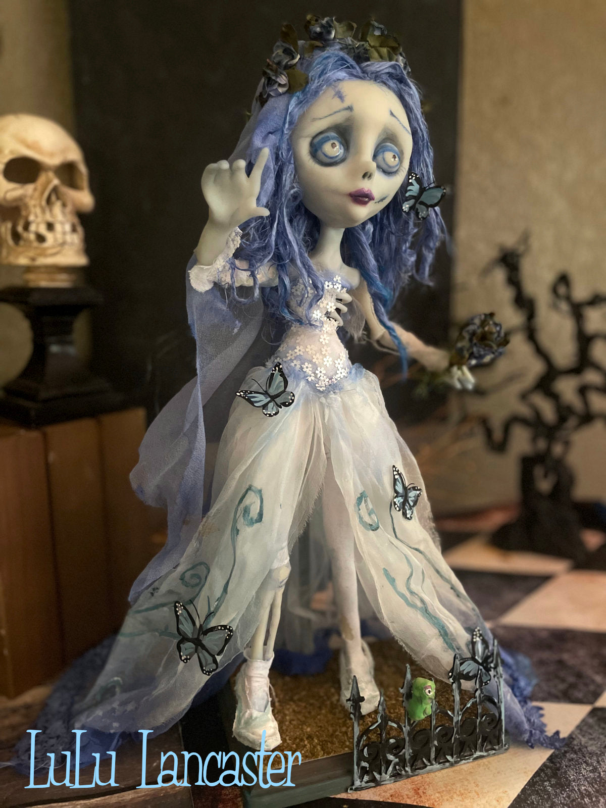 Emily The Bride Original LuLu Lancaster Halloween Art Doll