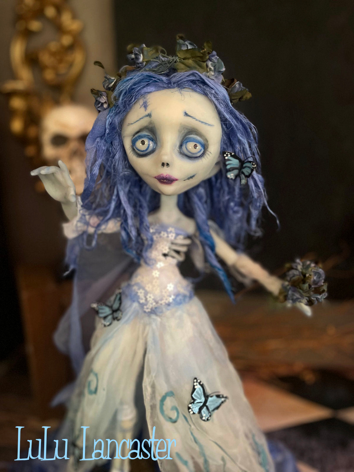 Emily The Bride Original LuLu Lancaster Halloween Art Doll