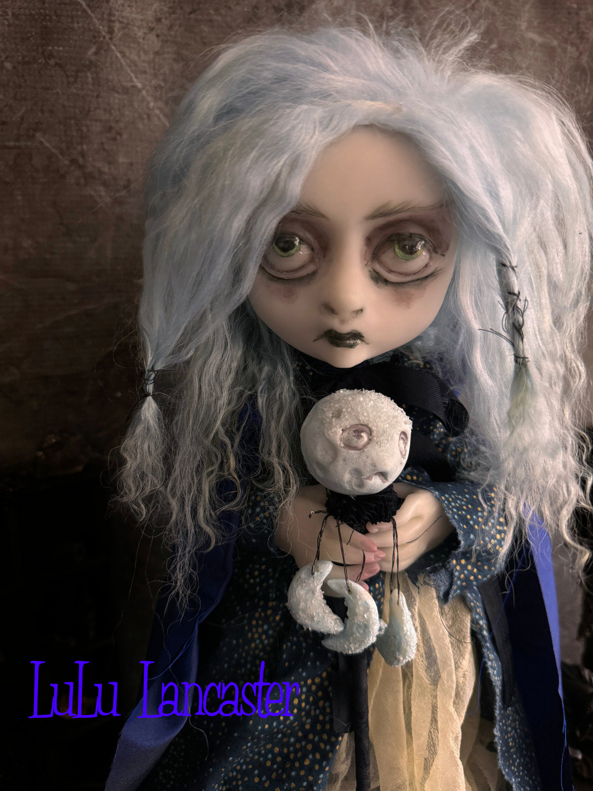 Esmeray the Midnight Witch Original LuLu Lancaster Art Doll