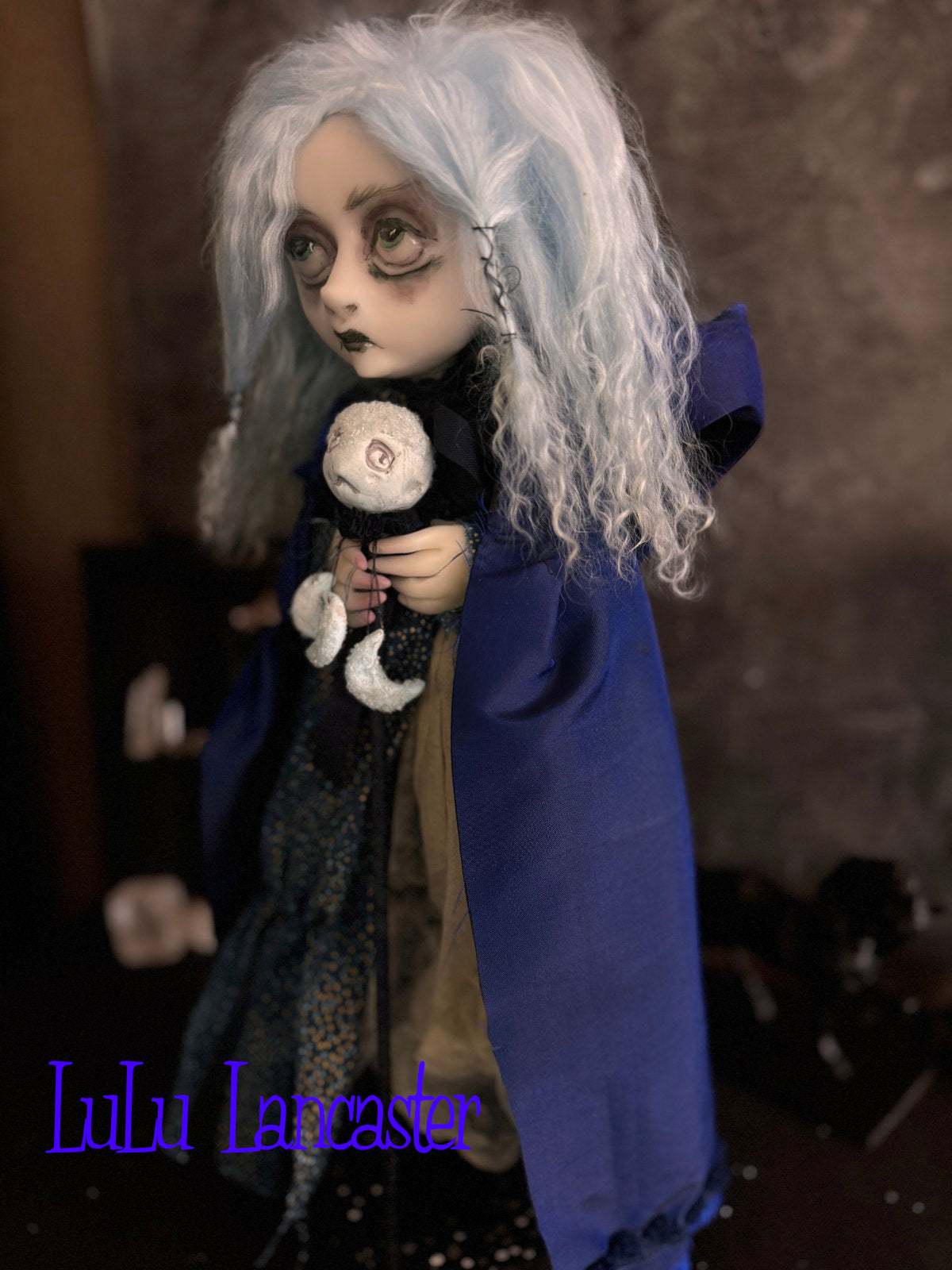 Esmeray the Midnight Witch Original LuLu Lancaster Art Doll