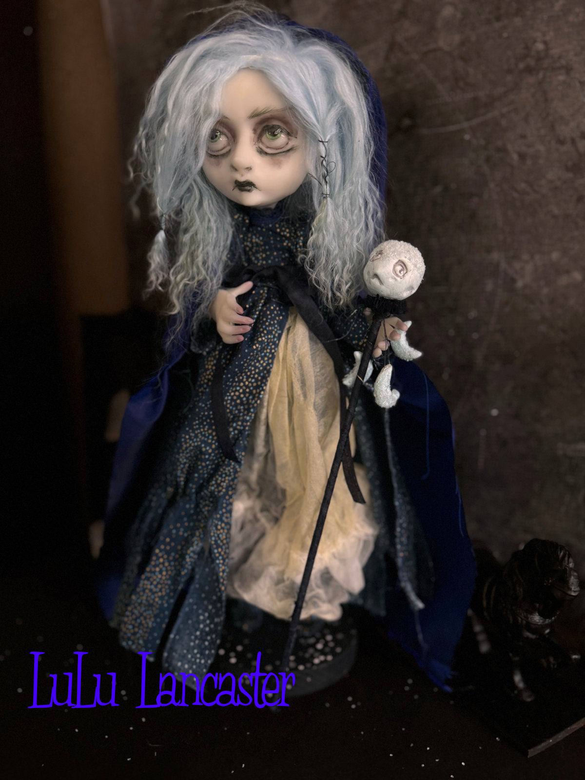 Esmeray the Midnight Witch Original LuLu Lancaster Art Doll