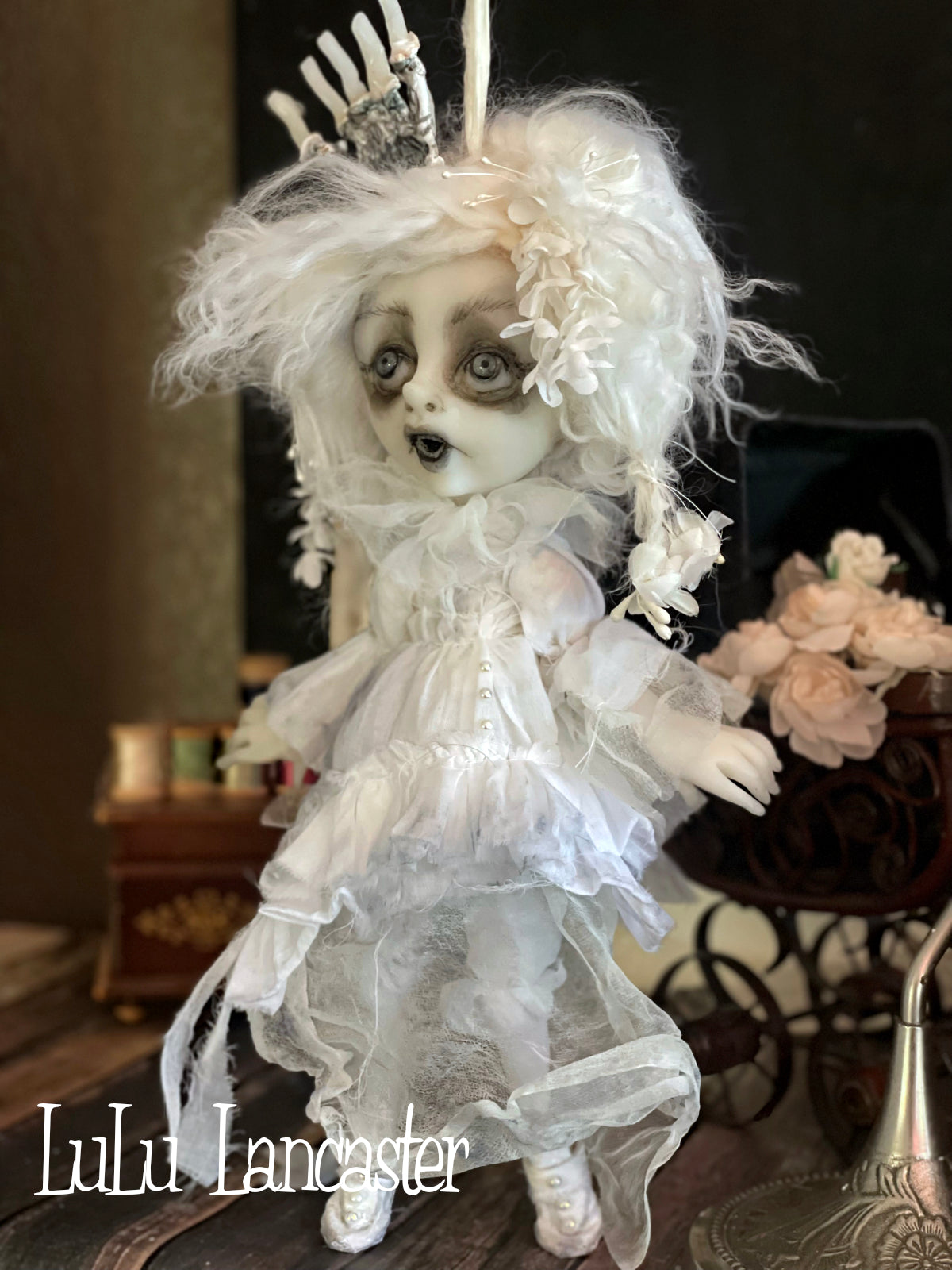 Georgina the Ghost Original LuLu Lancaster Halloween Art Dolls