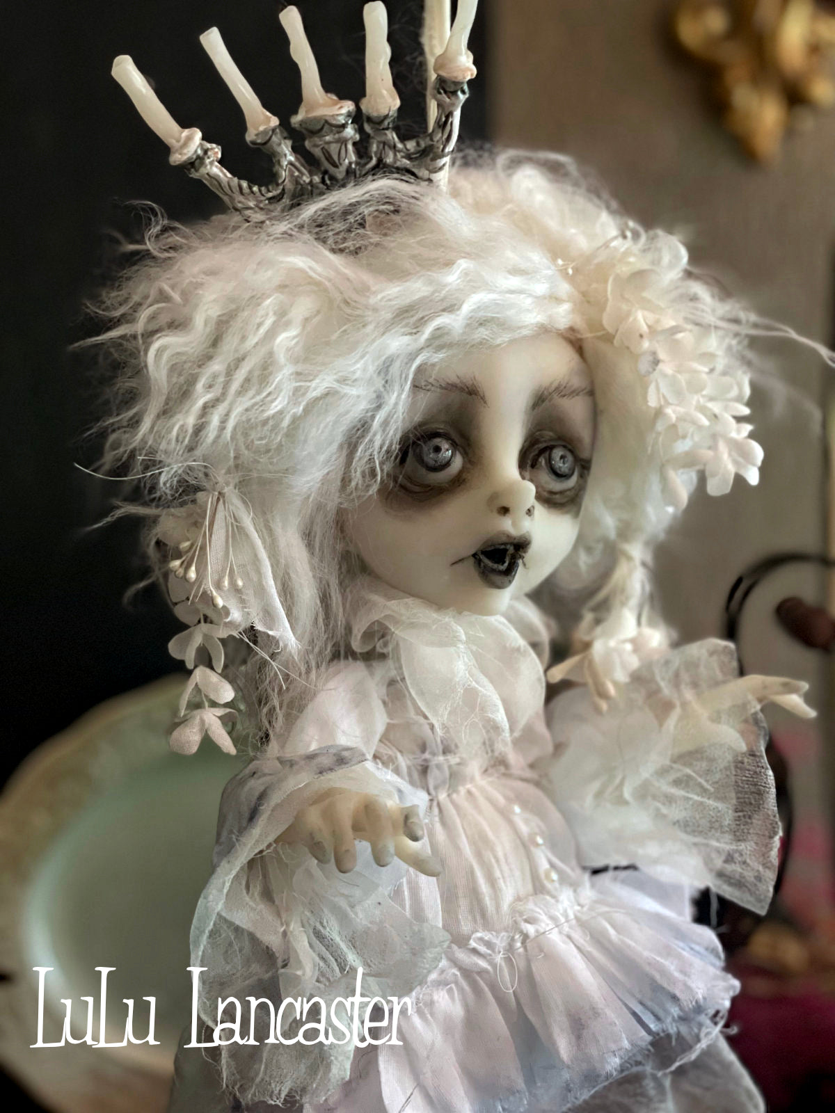 Georgina the Ghost Original LuLu Lancaster Halloween Art Dolls