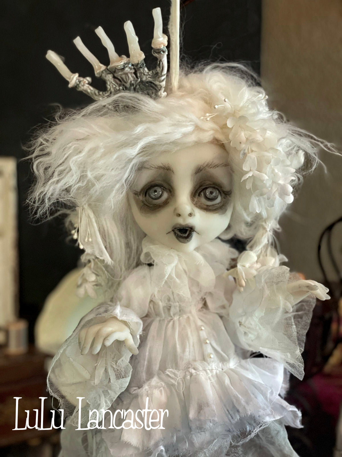 Georgina the Ghost Original LuLu Lancaster Halloween Art Dolls