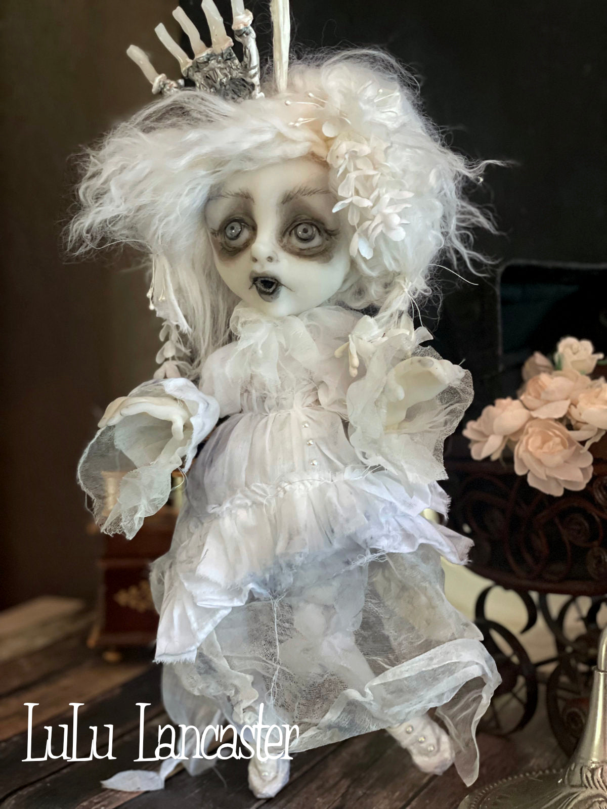Georgina the Ghost Original LuLu Lancaster Halloween Art Dolls