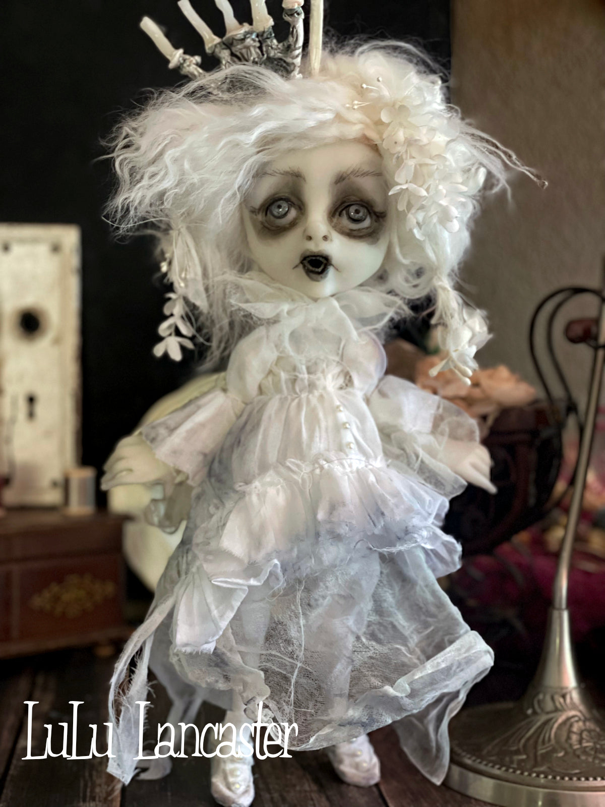 Georgina the Ghost Original LuLu Lancaster Halloween Art Dolls