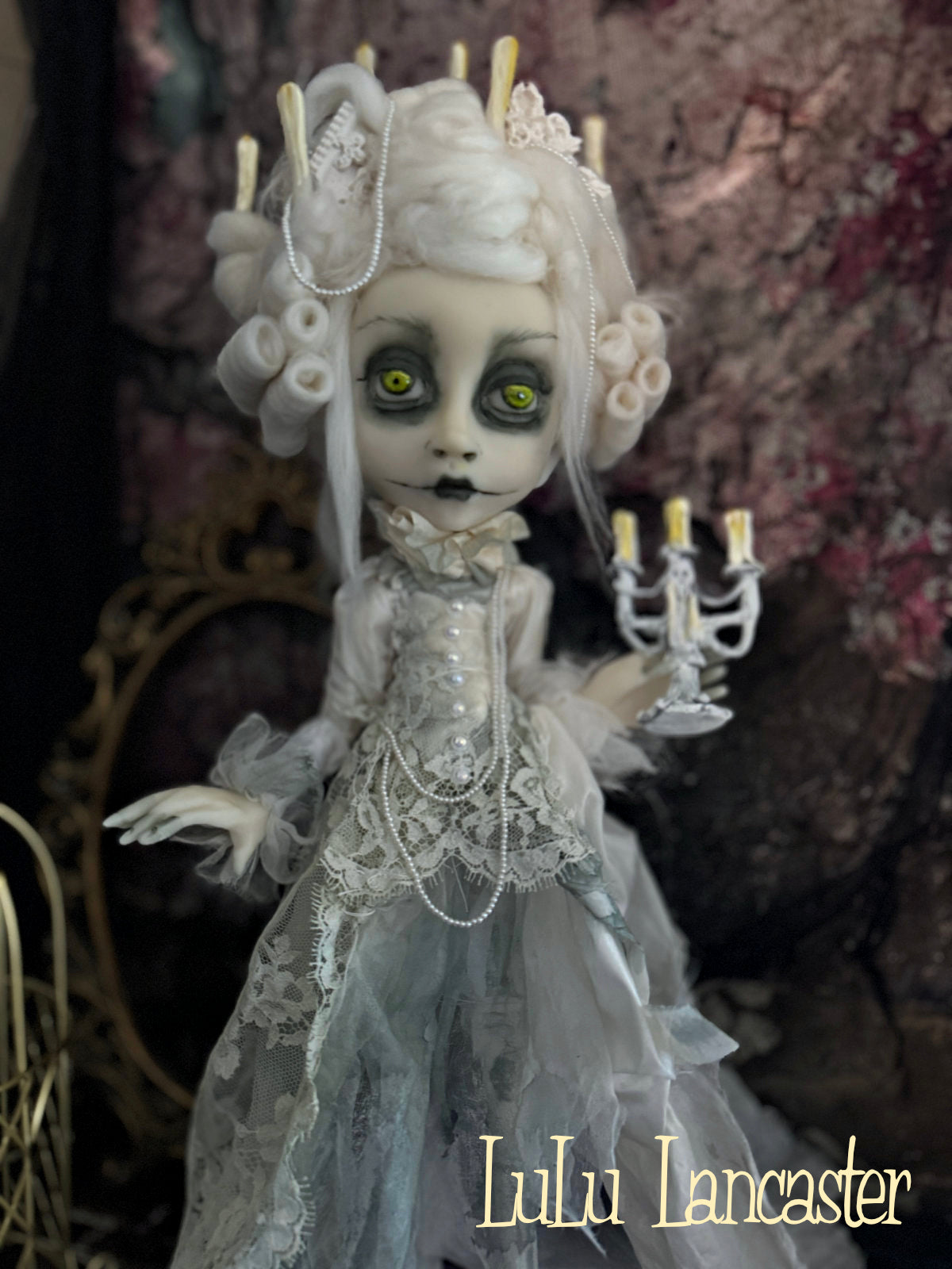 Ghostly Gwendolyn Halloween ~Original LuLu Lancaster Art Doll
