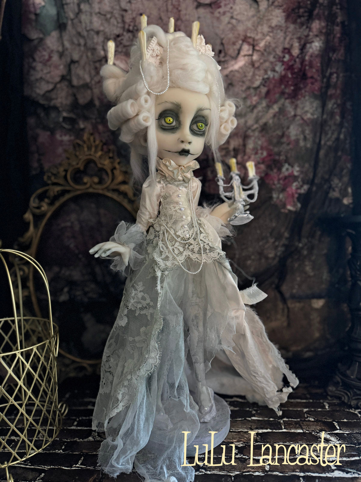 Ghostly Gwendolyn Halloween ~Original LuLu Lancaster Art Doll