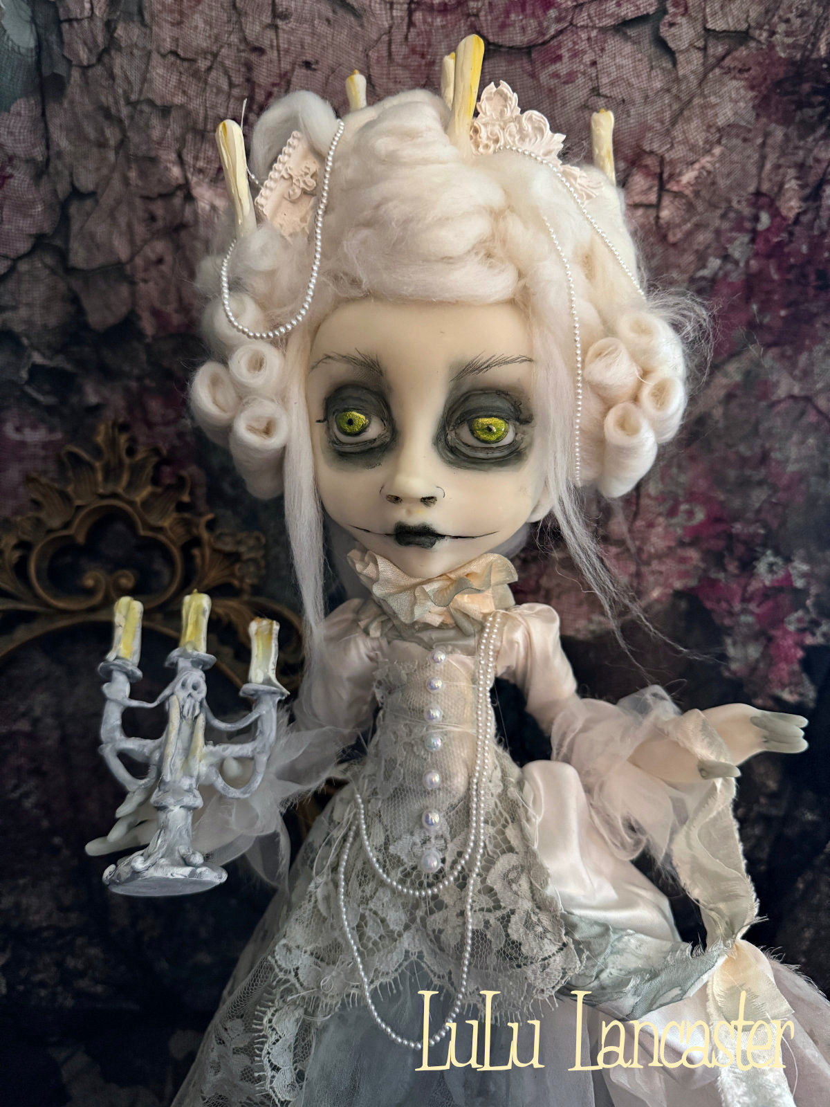 Ghostly Gwendolyn Halloween ~Original LuLu Lancaster Art Doll