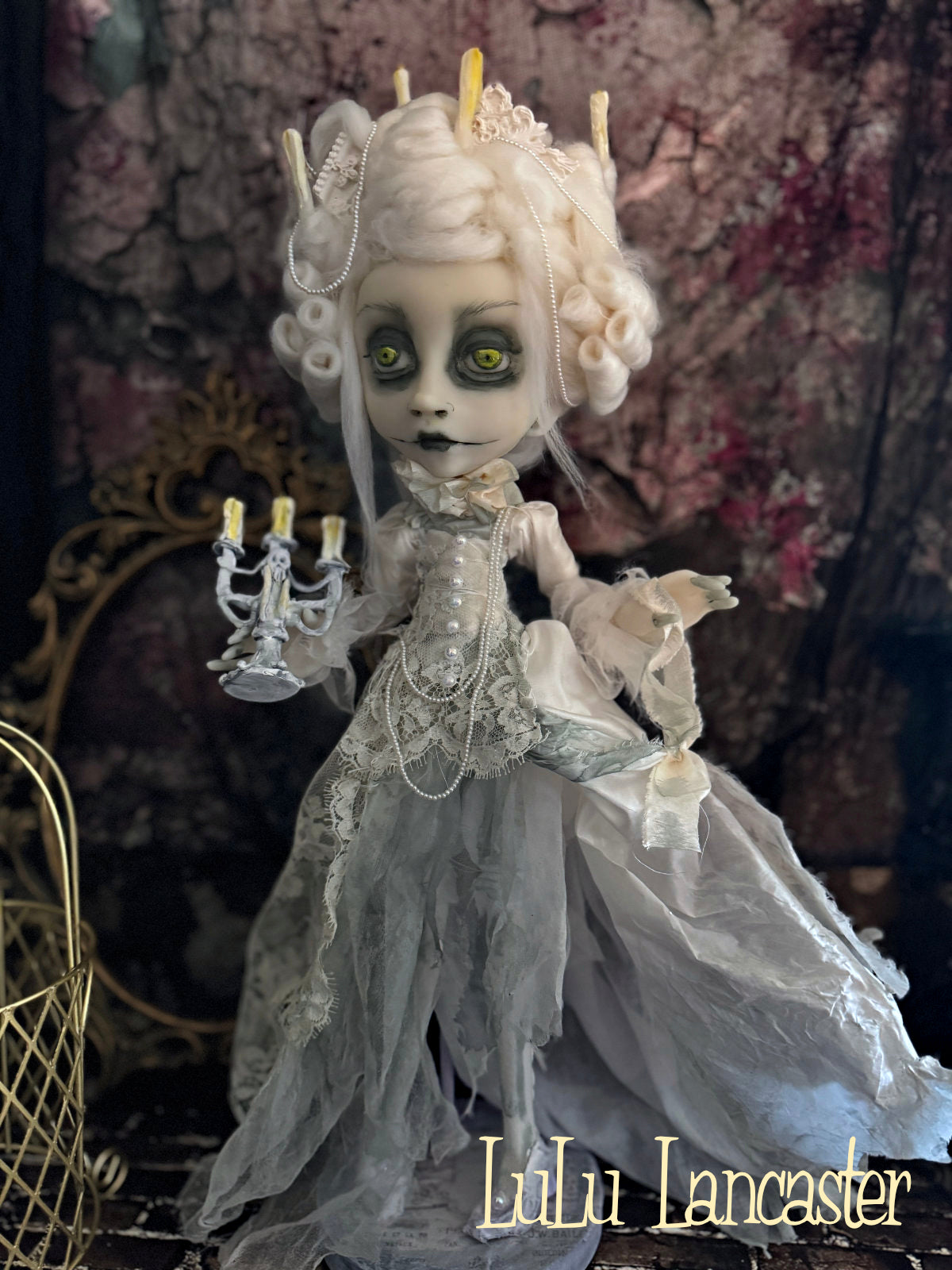 Ghostly Gwendolyn Halloween ~Original LuLu Lancaster Art Doll