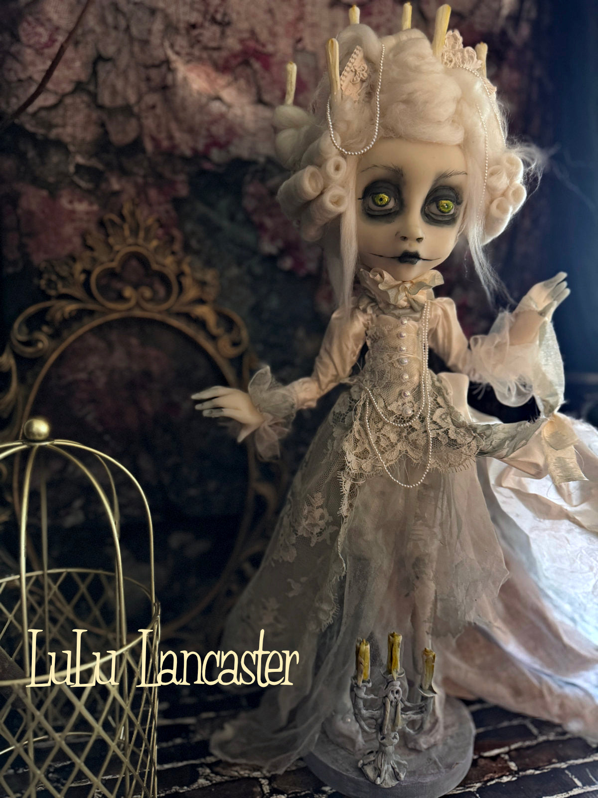 Ghostly Gwendolyn Halloween ~Original LuLu Lancaster Art Doll