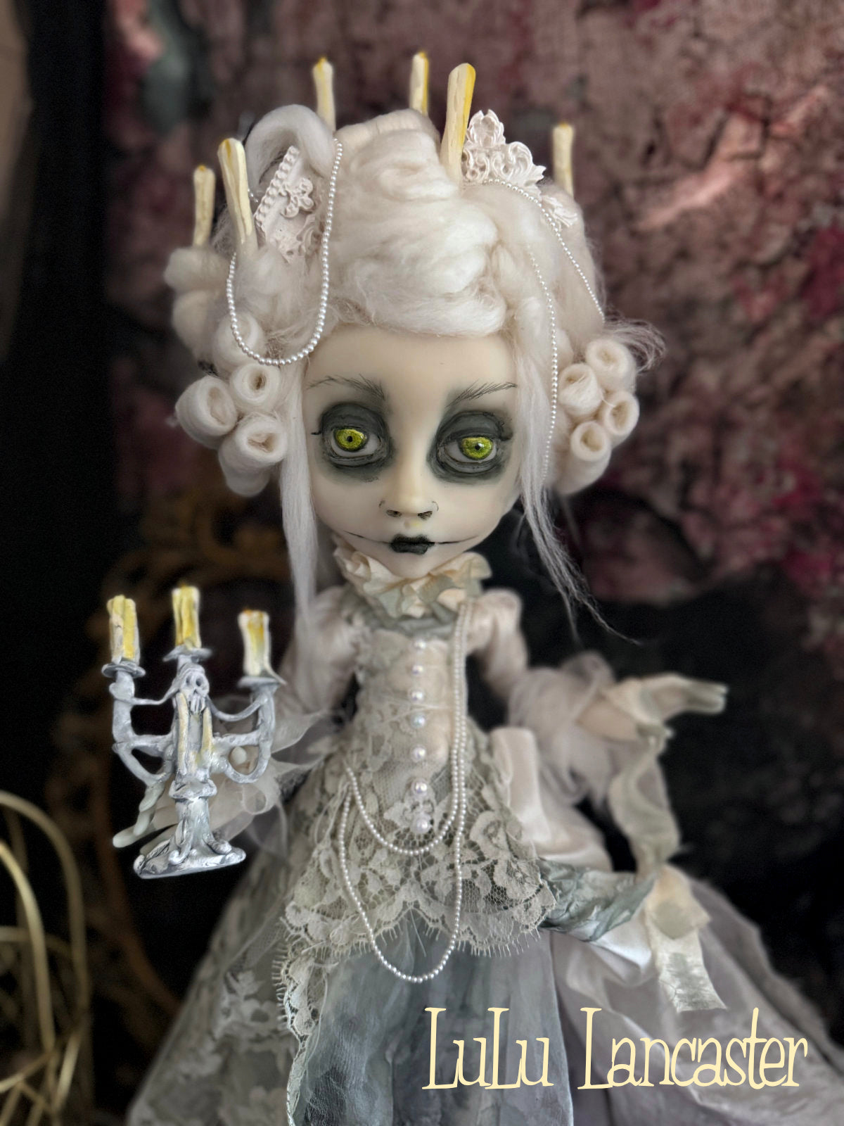 Ghostly Gwendolyn Halloween ~Original LuLu Lancaster Art Doll